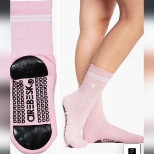 🩷 🧦Arebesk Pink classic crew Socks 🩷🧦